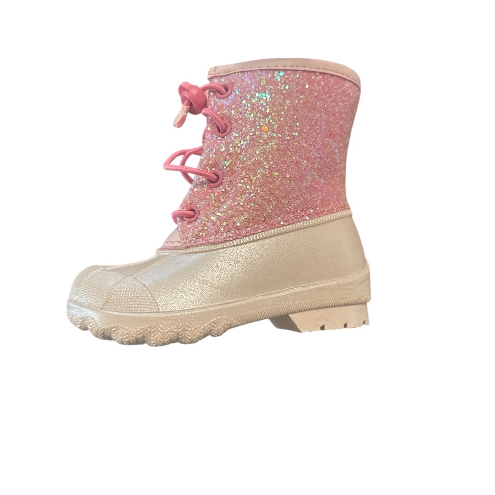 Pink Glitter Kids' Boot